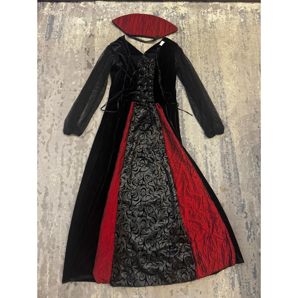 Renaissance/vampire/halloween maxi dress for women